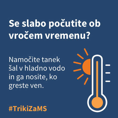 Trik za slabo prenašanje vročine