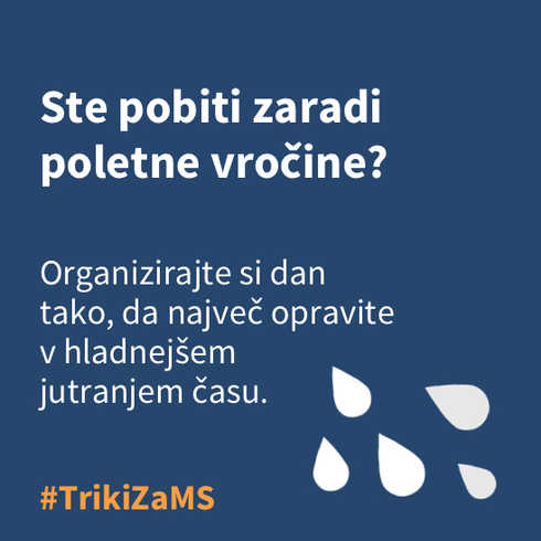 Trik za poletno vročino