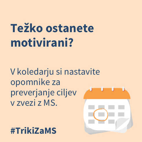 Trik za motivacijo