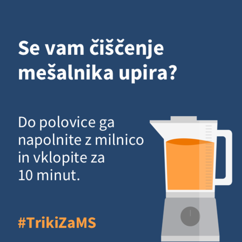 Nasvet za čiščenje mešalnika