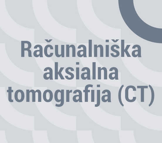 Računalniška aksialna tomografija (CT)