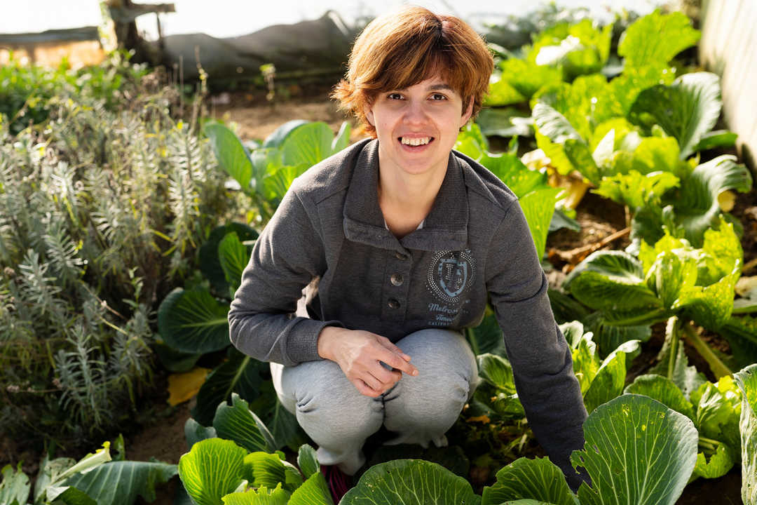 Manca v cvetličarni