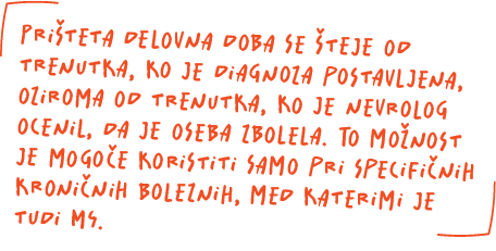 PRIŠTETA DELOVNA DOBA